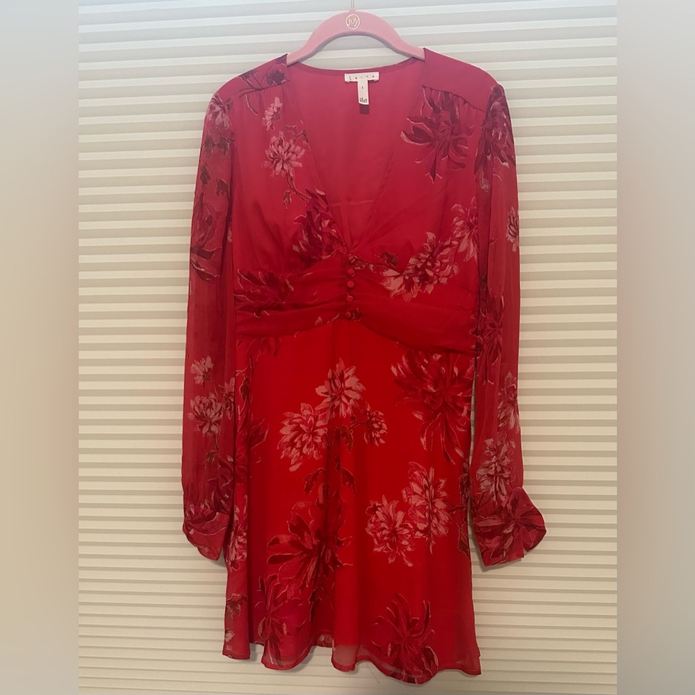 Small Leigh Floral Dress, only worn once!
